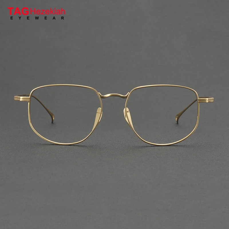 2026 Glasses Frames Men Korean round Eyeglass Titanium Retro Women Eyeglasses Frames Eyewear Business Design Spectacles Frame