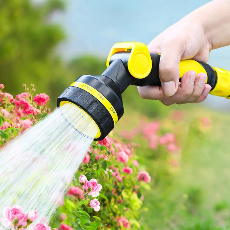High Pressure Garden Water Gun Hose Nozzle Car Washing Yard Water Sprayer Garden Irrigation Pipe Tube Nozzle Sprinkle Tools