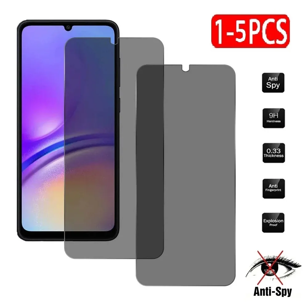 

1-5Pcs Privacy Tempered Glass Screen Protector for OPPO Realme V3 4G V3 A55 A57 A58 A58X A77 A78 5G Anti-Spy