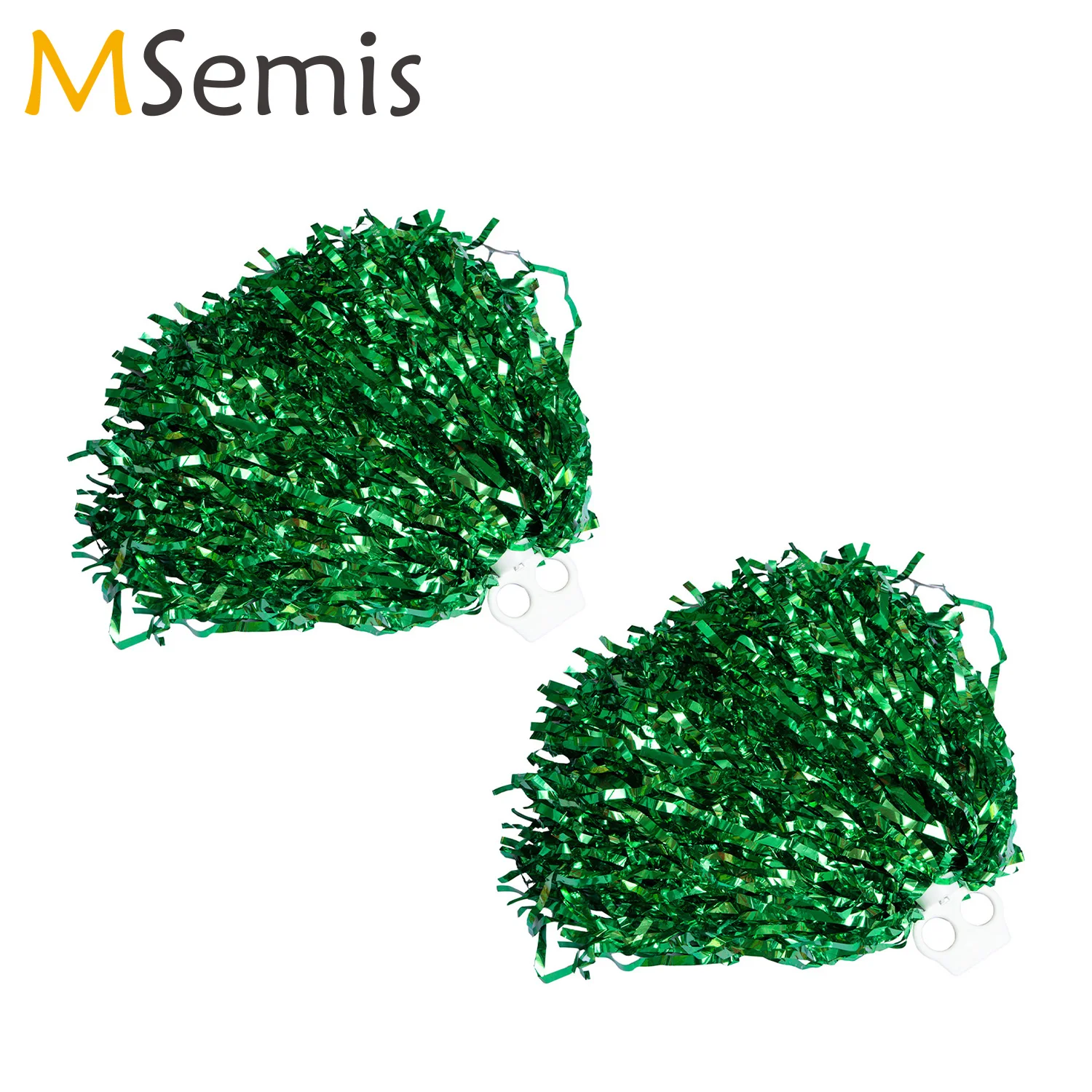 2Pcs Kids Girls Handheld Pom Poms Cheerleader Cheerleading Cheer Dance Party Football Club Decor Children's Day Hand Flowers