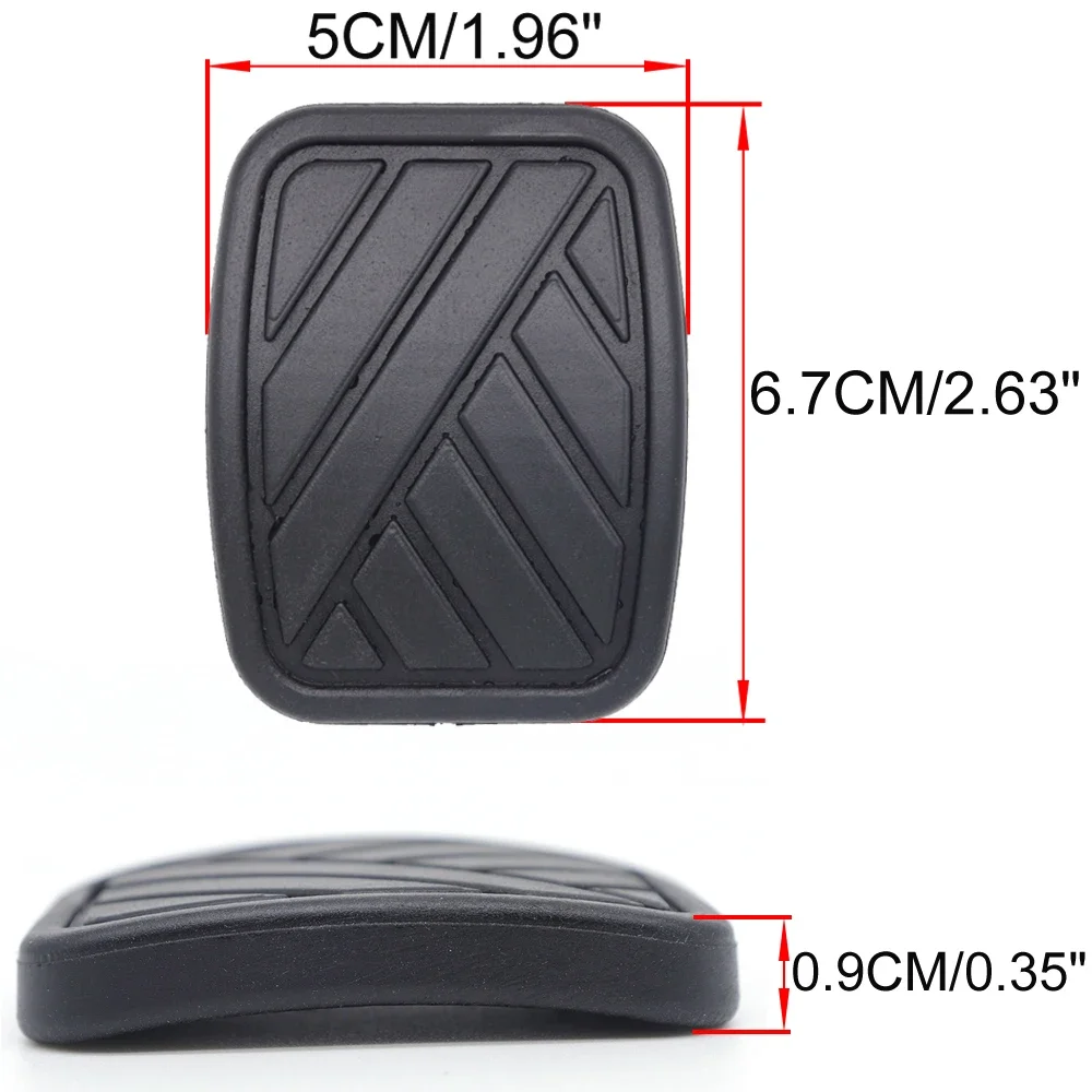 For Suzuki Sidekick Chevrolet Tracker Vitara Santana 300/350 Car Brake Clutch Foot Pedal Pad Cover Replacement 1989 1990 - 1995