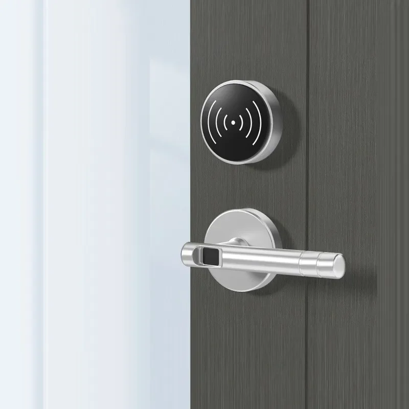 

High End Hotel Smart Lock Zinc Alloy Electronic Lock Intelligent Apartment Hotel Wooden Door RFID Card Induction Split Lock