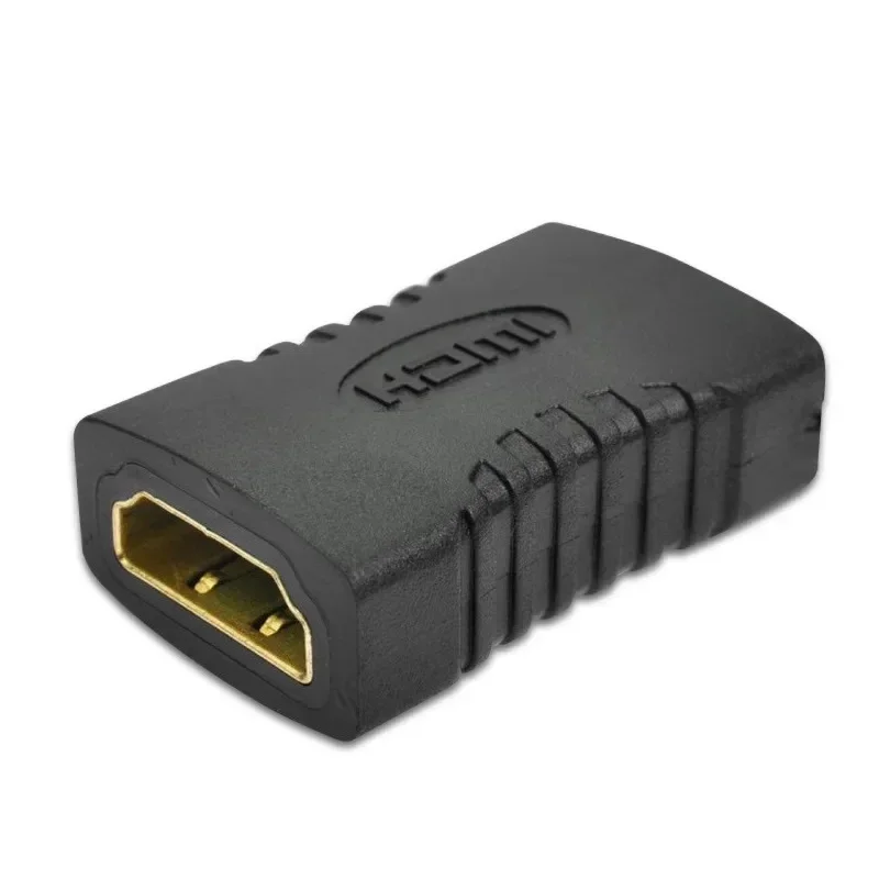 Prolongateur compatible HDMI femelle à femelle, adaptateur d'extension de convertisseur, écran de moniteur, ordinateur portable, PC, extension de câble TV, 4K, 1-2 pièces