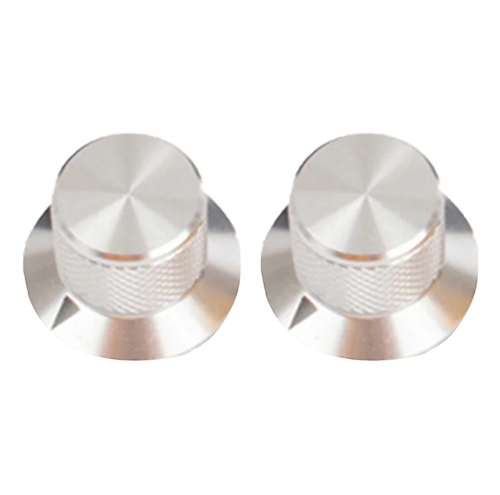 ألوان قابلة للتخصيص لمشاريع الصوت DIY مقبض مقياس الجهد من الألومنيوم سهل التركيب مادة عالية الجودة