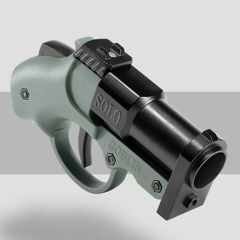 Portable Mini Soft Bullet Toy Gun Outdoor Sports CS Game Hand Thrown Shell Launcher Adult Toy Accessory QG485 Stress Relief