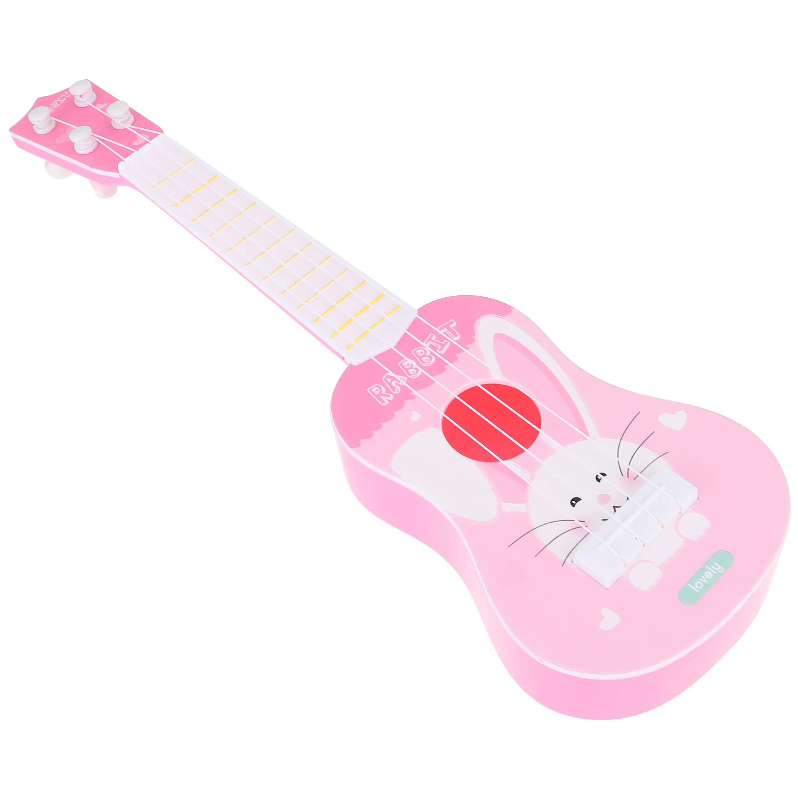 جيتار صغير القيثارة للأطفال التعلم الموسيقي المبكر أداة بلاستيكية للمبتدئين ألعاب تعليمية للأطفال محاكاة موسيقية #5