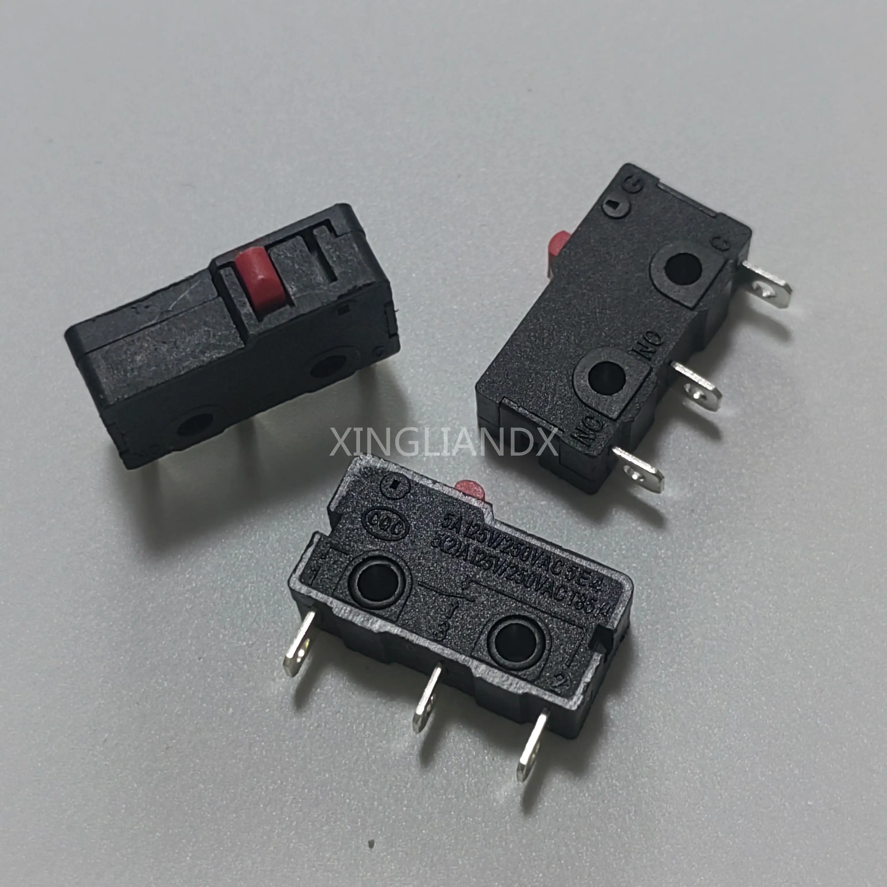 100PCS Tact Switch on off KW11-3Z 5A 250V Microswitch 3PIN Switches