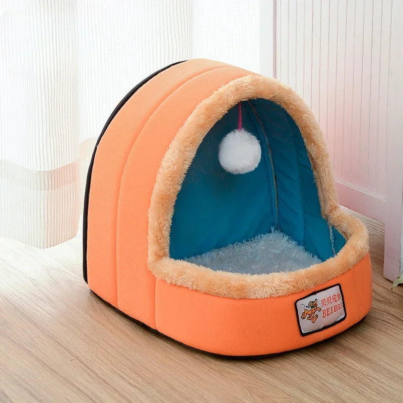 All Seasons Available Nest Tent Yurt Shape Cat Kennel Dog Kennel Pet Пеленки Одноразовые 60x90  Dog Bed