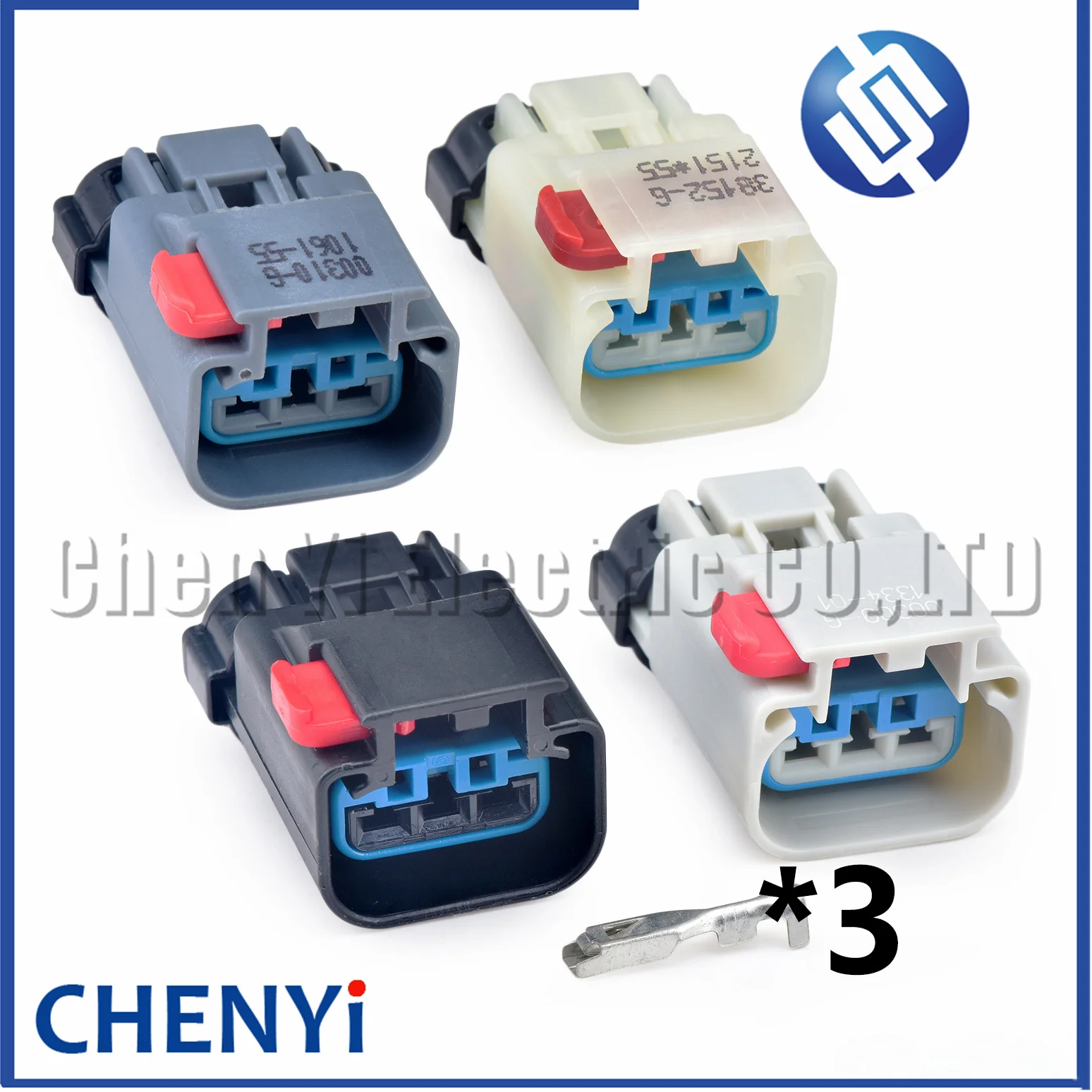 Conector automotivo à prova d'água de 3 pinos, plugue do chicote do sensor 54200311 54200308 54200309 54200310 13849913 para jeep chrysler cummins