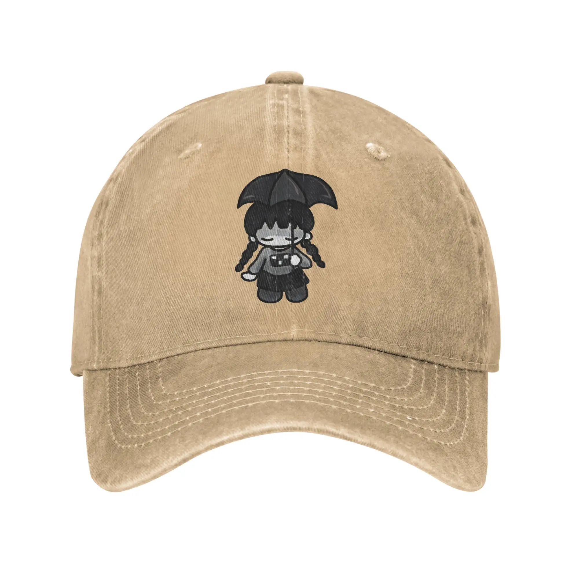 ممطر لطيف Yume Nikki Merch قبعات البيسبول الرجال النساء قبعات الموضة قبعة قابل للتعديل Casquette أبي قبعة #1