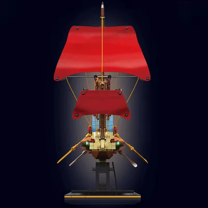 

High-quality MOULD KING 10156 Roman Warship Creative Model Building Block Assembly Puzzle Brick MOC DIY Toys Kids Christmas Gift