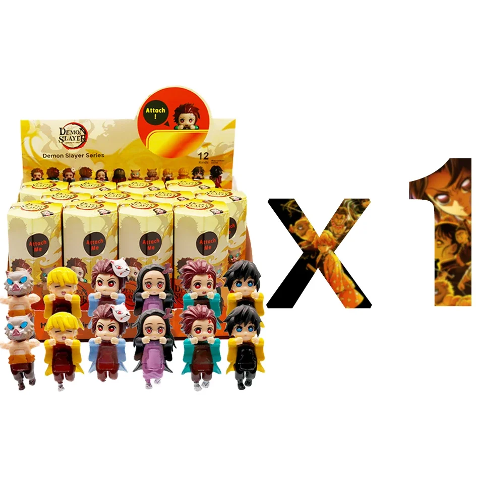 Hoge @ Kwaliteit Sonn Angel Demon Slayer Serie Blind Box Auto Decoratie Desktop Computer Scherm Cupido Mode Pop Kerstcadeau