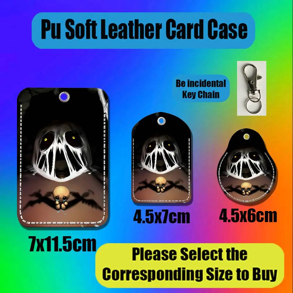 For The Binding Of Isaac For AirTag Case Card Holder Keychain ID Credit Bank Access Badge For Air Tag Case Shell