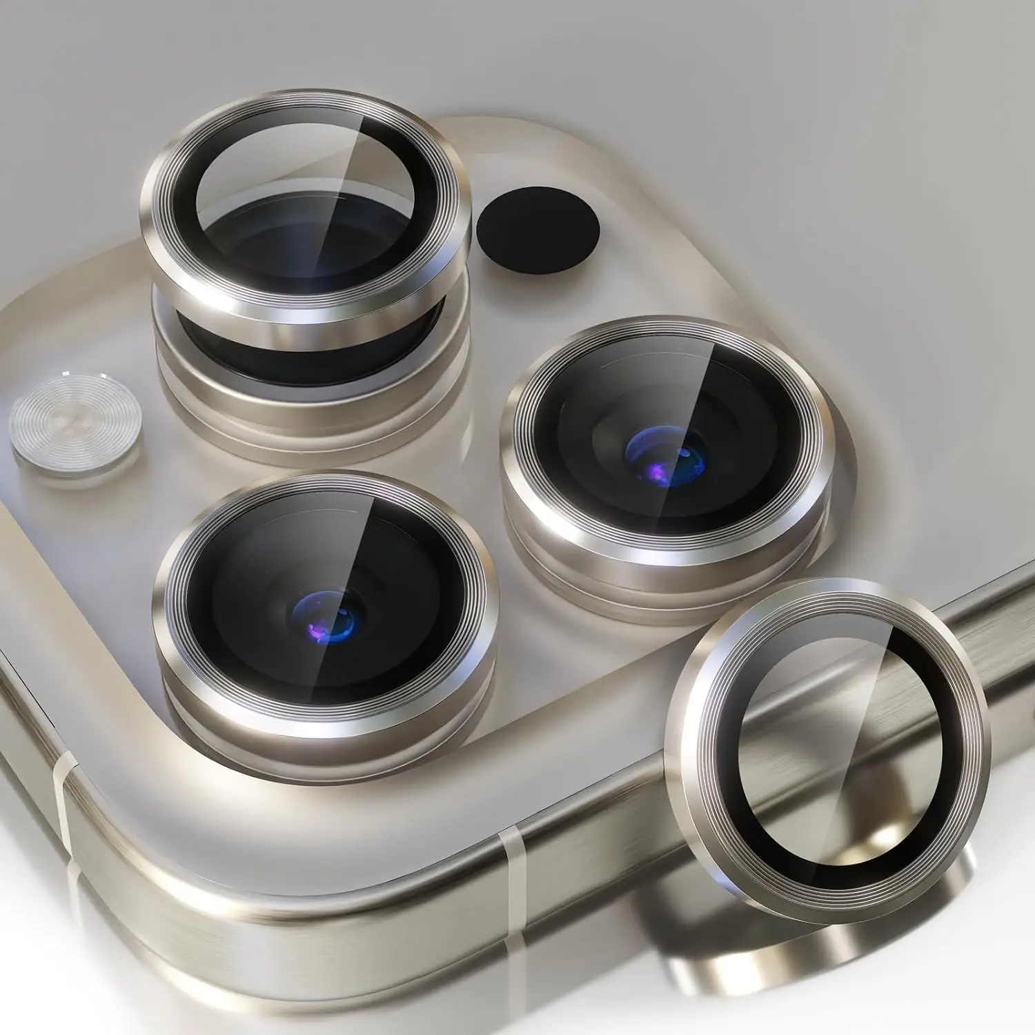 Cellularline Camera Lens Ring iPhone 17 Vetro Temperato Protezione Cellularline Camera Lens Ring iPhone 17 Vetro Temperato Protezione