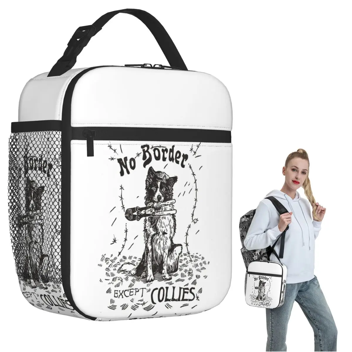 

Термосумка для обедов без границ, с изоляцией, для женщин и детей, портативная, для еды, термосумка-тоут