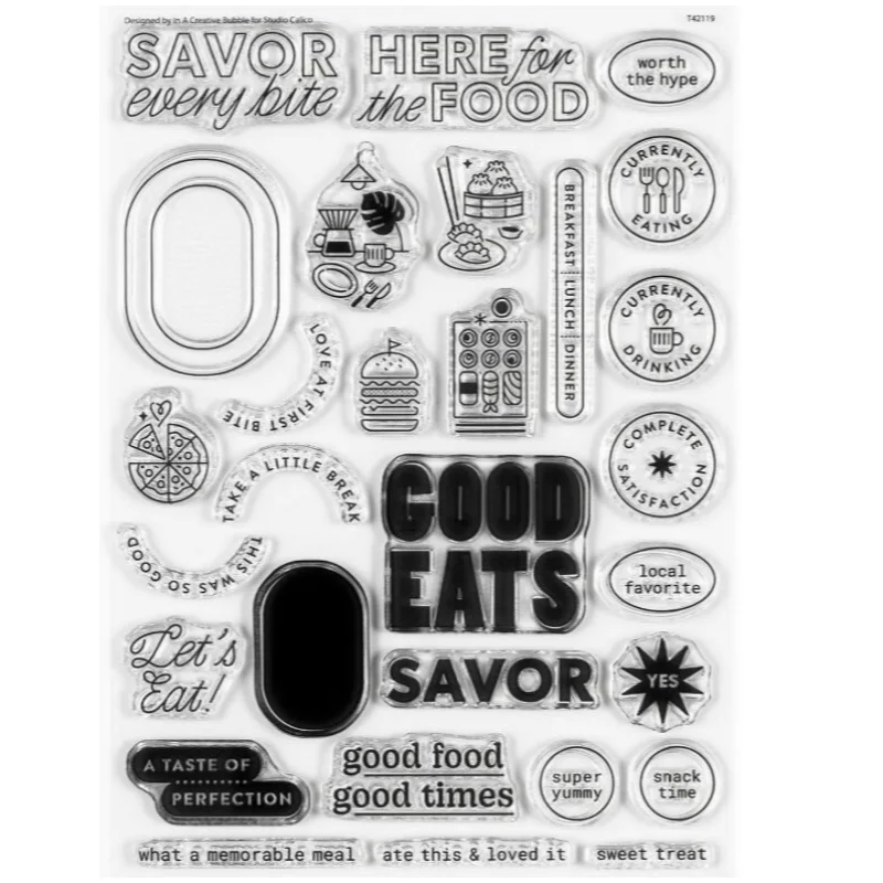 English  Clear Stamp For DIY Scrapbooking Card Making  A8009