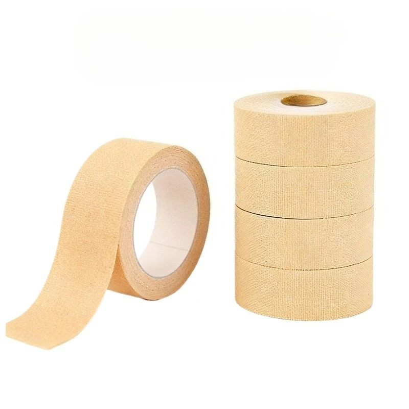 1 Roll White / Skin Color Adhesive Tape Breathable Cotton Wound Dressing Tie Tape Soft Cloth Tape​​ Self Adhesive Plaster