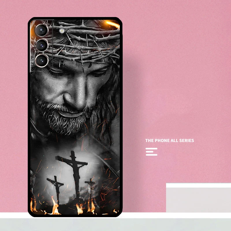 Virgin Mary And Jesus Case For Samsung Galaxy S23 S22 Ultra Plus S8 S9 S10 Plus Note 10 20 S21 FE S20 FE Cover