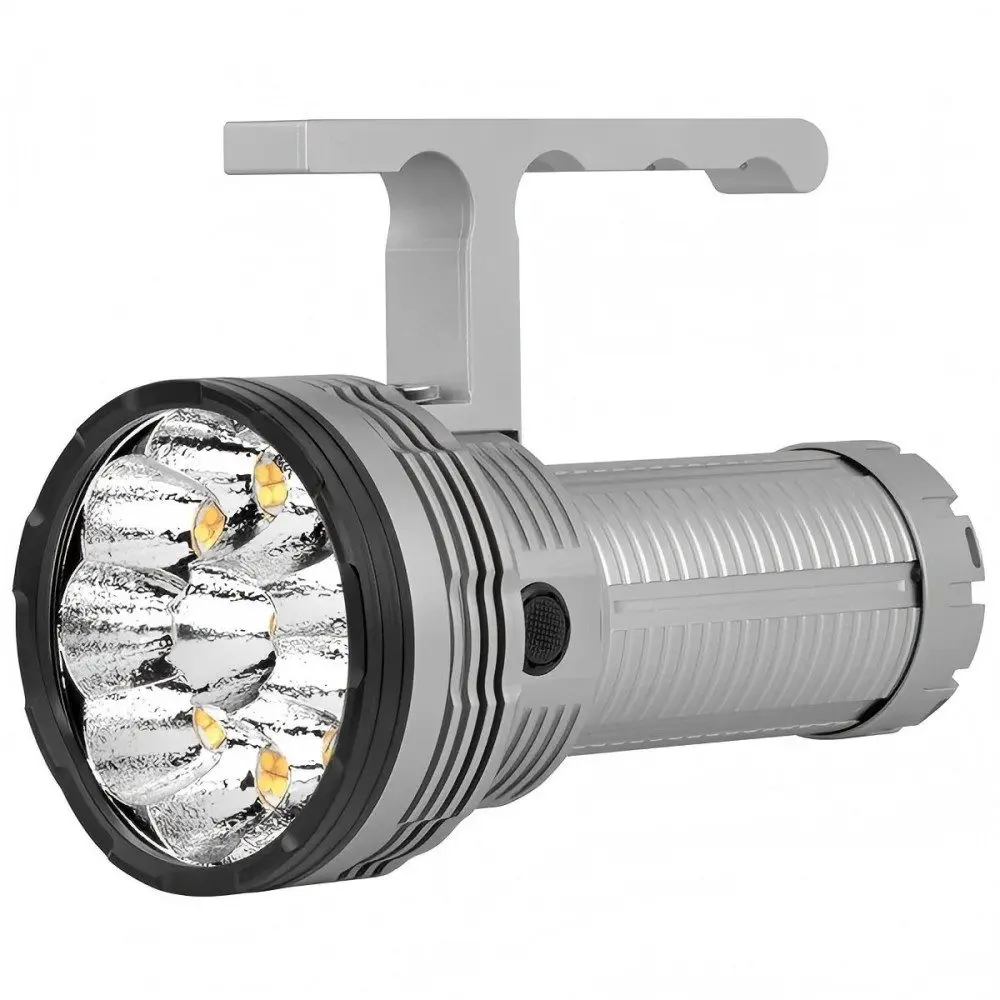 HAIKELITE RA40 35000lm Powerful LED Flashlight Rechargeable High Power Big Torch Light