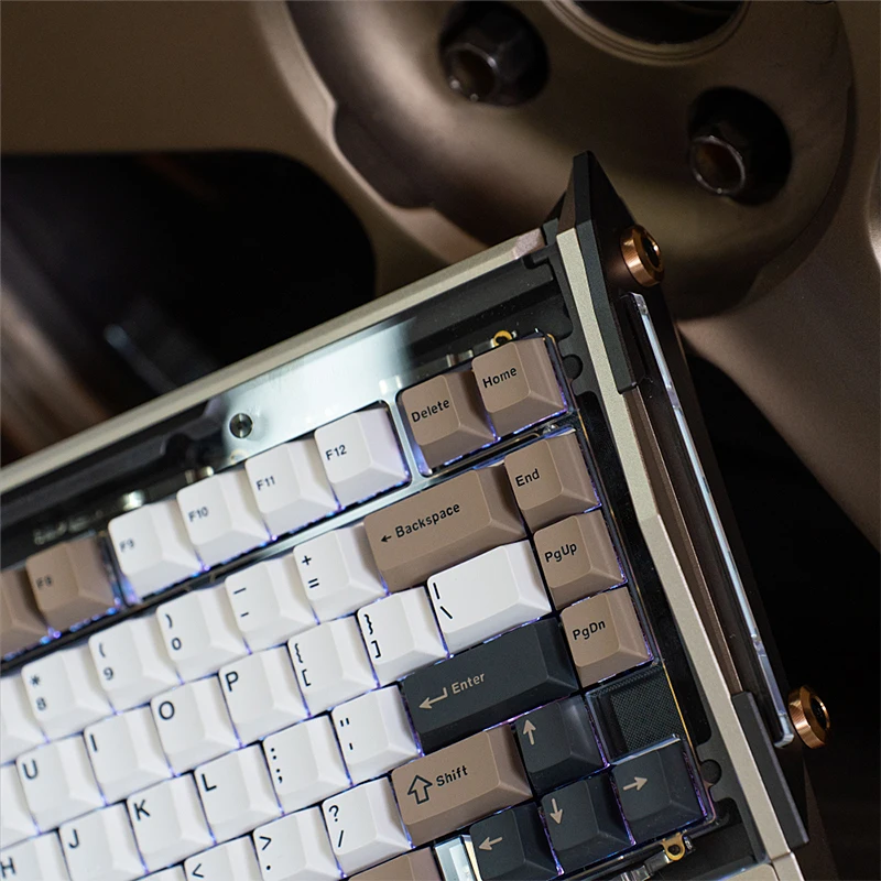 Mechanical keyboard three-mode e-sports wireless game special full-key hot swap