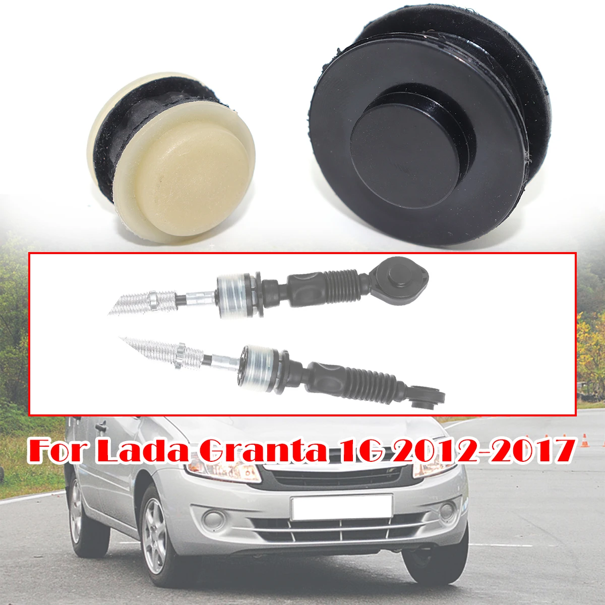 

Manual Gearbox Shift Cable Linkage Connect Selector Bushing Gear Shifter Lever End Rod Repair For Lada Granta 1G 2012-2017 Лада