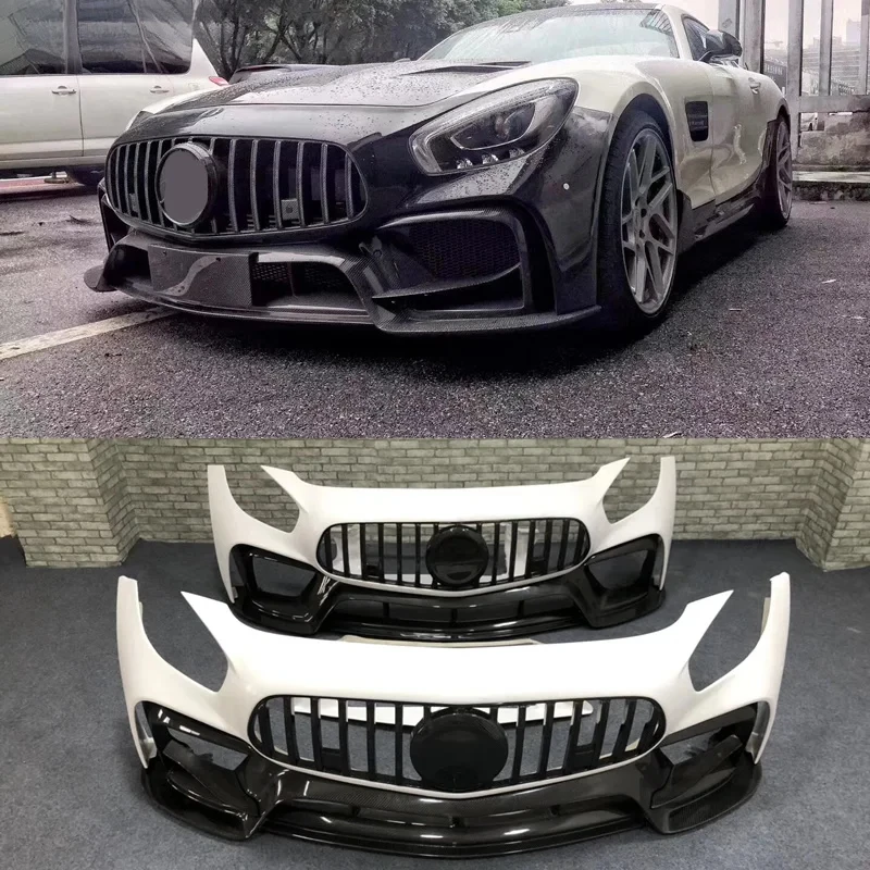 

For GT Gtc Gts p Style Carbon Fiber Frp Front Bumper for Gt Car Body Kit 15-19