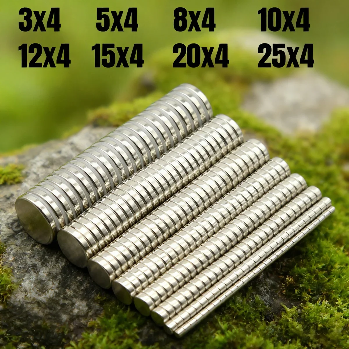 

3/5/8/10/12/15X4 MM Round Super Strong Neodymium Magnet Powerful Magnets small Permanent Magnetic NdfeB Refrigerator DIY