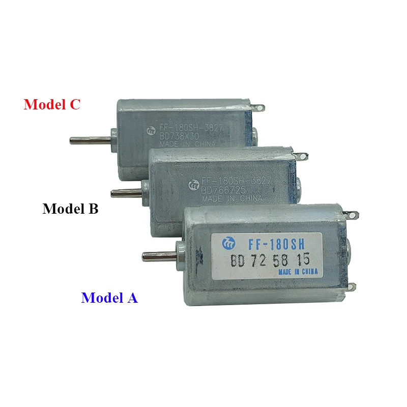 

MABUCHI FF-180SH-3827 Mini 180 Motor DC 1.2V 2.4V 3V 3.7V 22000RPM High Speed Micro 20mm Electric Motor for Shaver Toothbrush