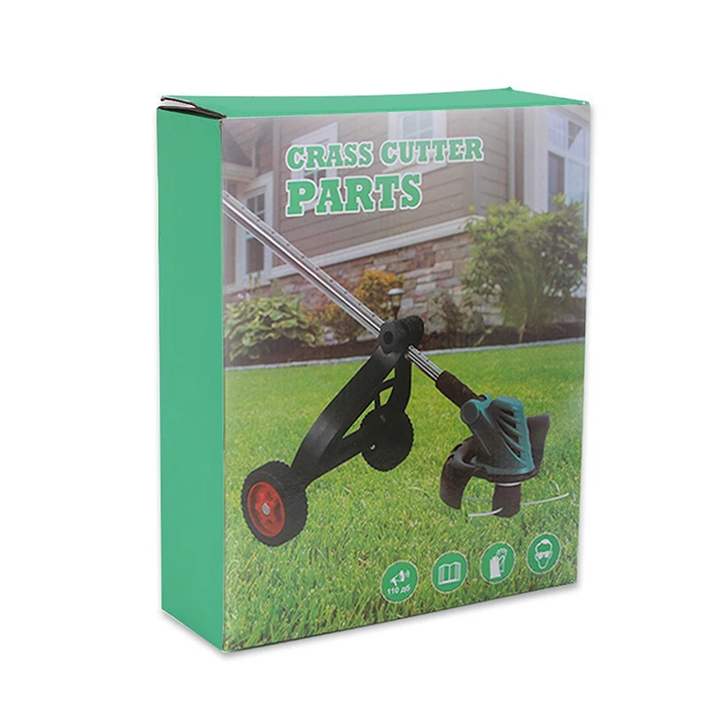 Universal Mower Auxiliary Wheel Trimmer Grass Eater Cutter Adjustable Support Wheels Set Garden Lawn Mower Parts