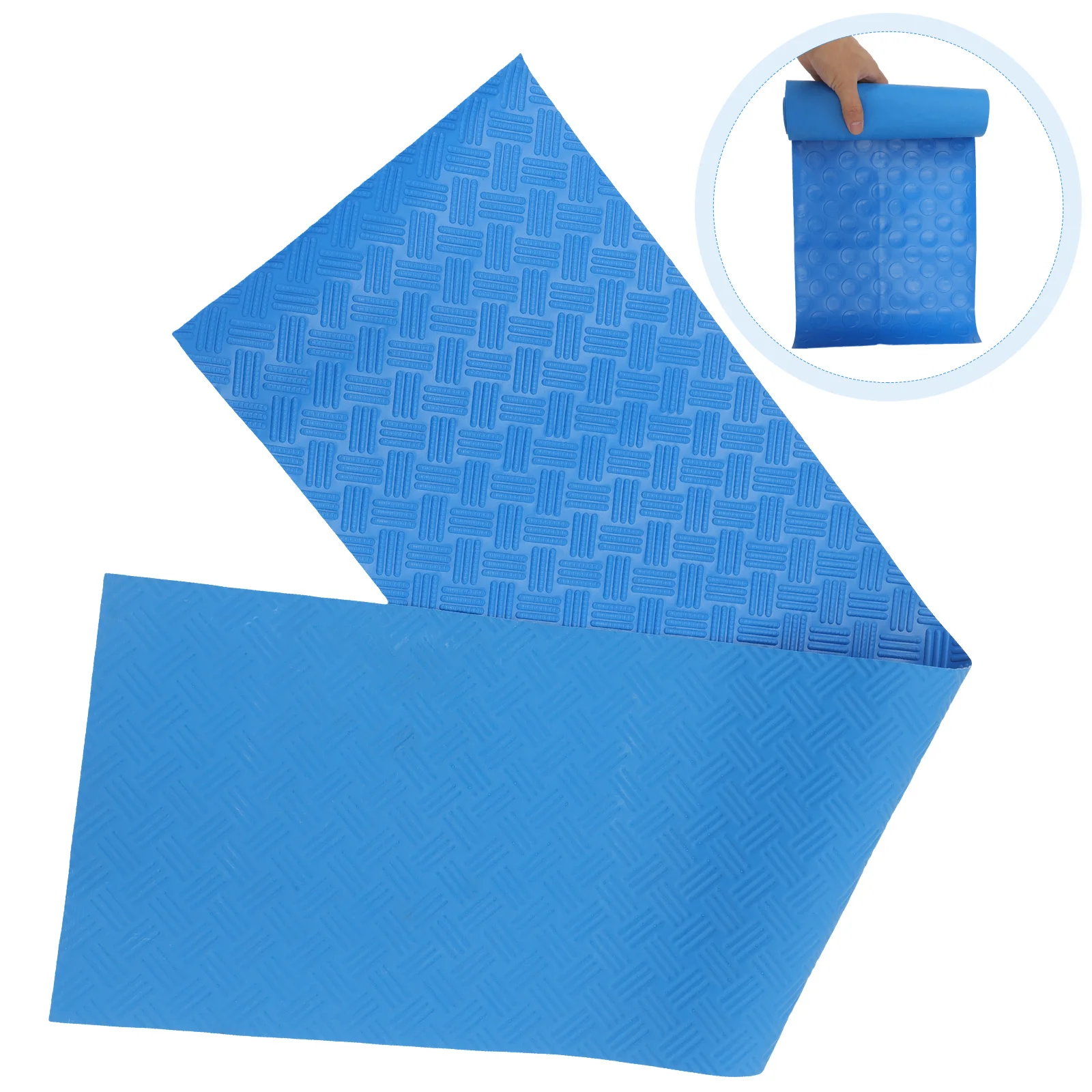 

2Pcs Non-Slip Pool Ladder Mat Versatile Fit PVC Outdoor Swimming Pool Stair Pad Anti-Skid Protective Ladder Pad