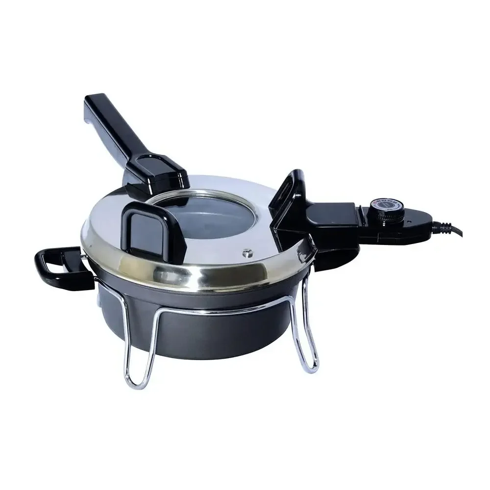 Czech Cooker Electric Oven Adjustable Thermostat Versatile Cooking Roast Bake Broil Stew Simmer Reheat Efficient Heating