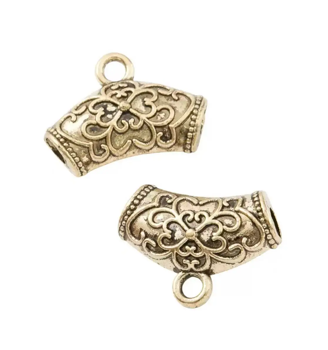 

15pcs 14*19mm ,hole 3mm Vintage bead connecyor for jewelry handmade HWL2600