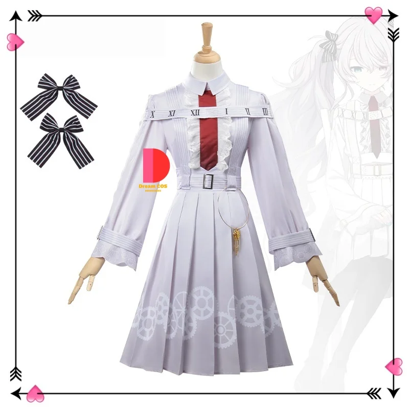 

Shiro Negi The Upcoming 3rd Anniversary Full Women's Clothing Set Two-dimensional Two-dimensional Game- Licensed Cosplay Costume