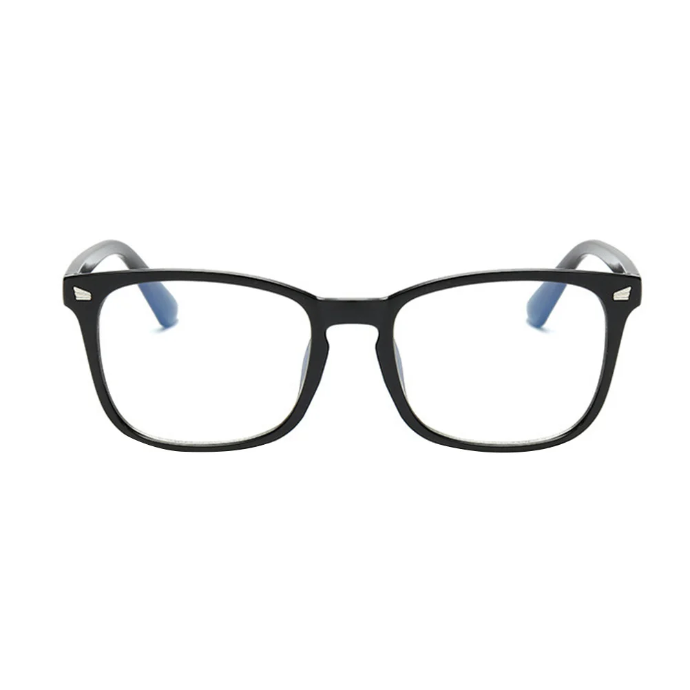 

Anti-Blue Light Glasses Frame Black Vintage Eyeglasses Frame Lightweight Durable Plastic Fashion Suitable for Women Men