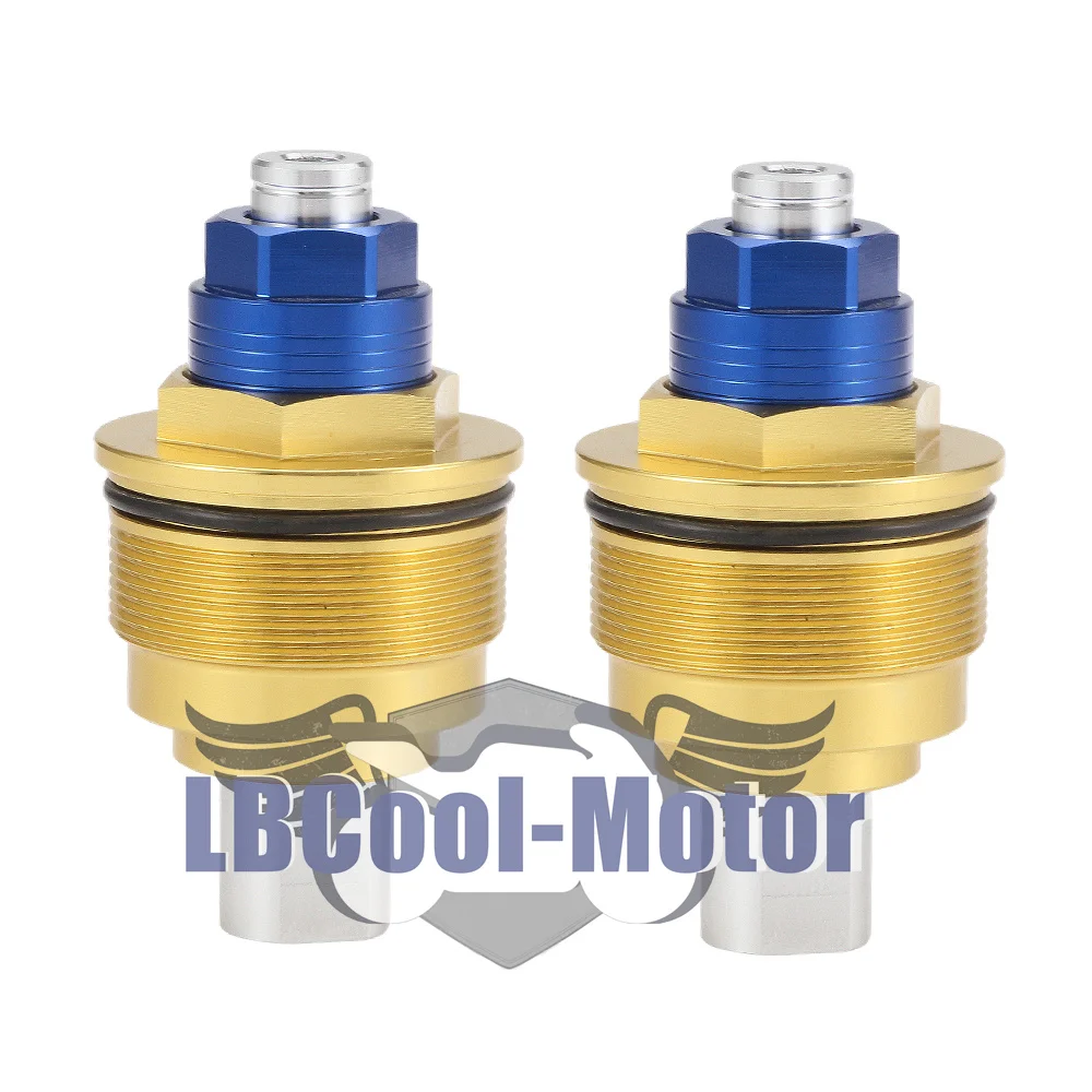 

Front Tube Fork Caps For SUZUKI GSX-R750 GSX-R600 2004-2005 Preload Fork Bolts Adjuster Cover 51189-35F00