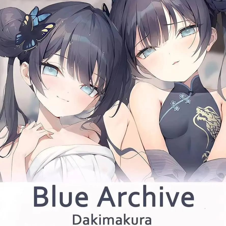 

Ryuge Blue Kisaki Archive Body Наволочка Dakimakura 2WAY Hing Аниме Подушка