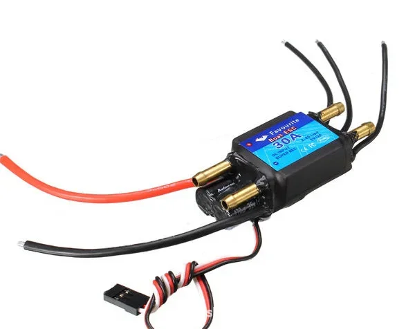 FVT 30A 2-6S BEC 5V/3A Brushless ESC With Water Cooling For RC Boat