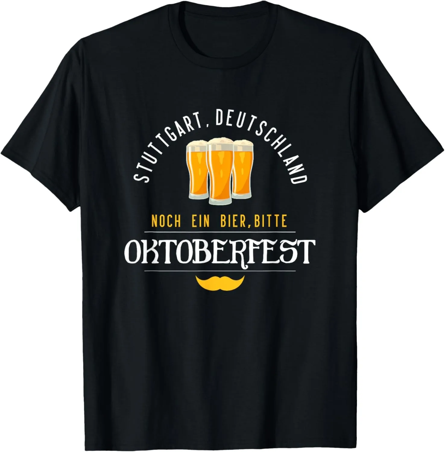 

Oktoberfest STUTTGART T Shirt Men Women German Beer Gift oversized unisex travel souvenir streetwear graphic vintage retro