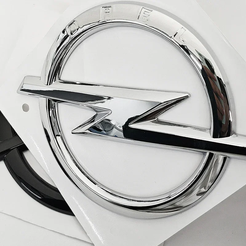 83/91/118/120/128/145/155mm for Opel Astra Insignia Corsa Zafira Car Front Grille Hood Bonnet Emblem Rear Trunk Badge Sticker