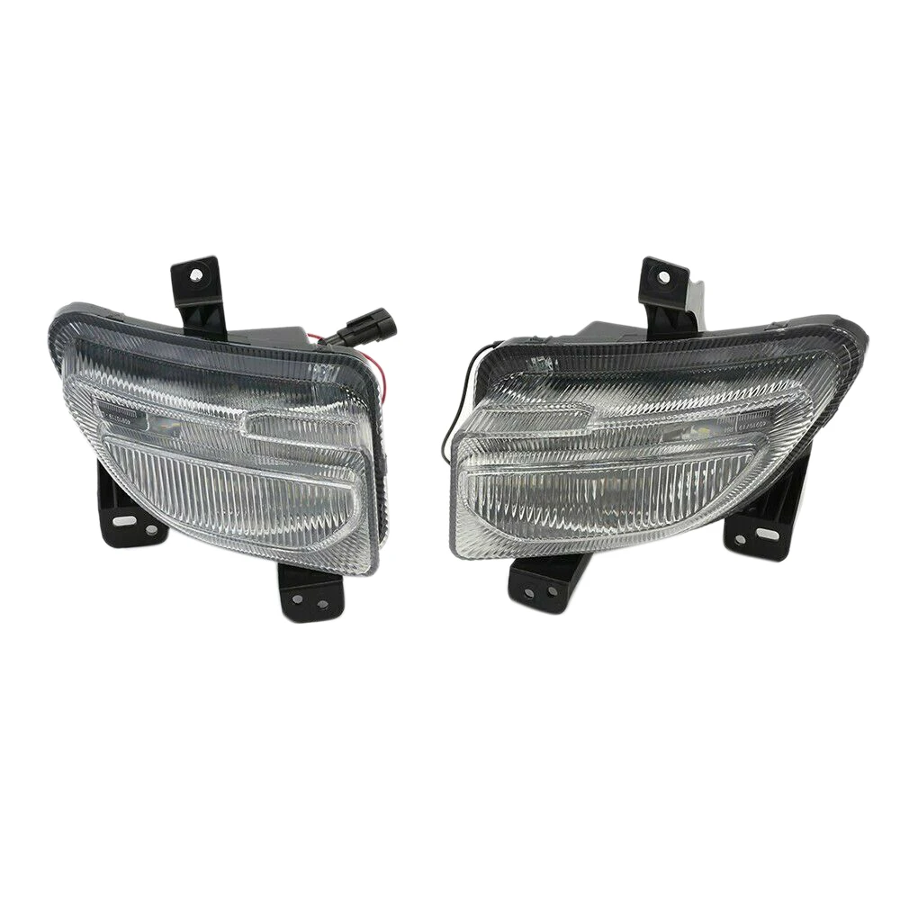 

for Jeep Renegade 2015-2018 1 Pair LED Light Lamp DRL Daytime Running Light with Turn Signal Light (L+R)