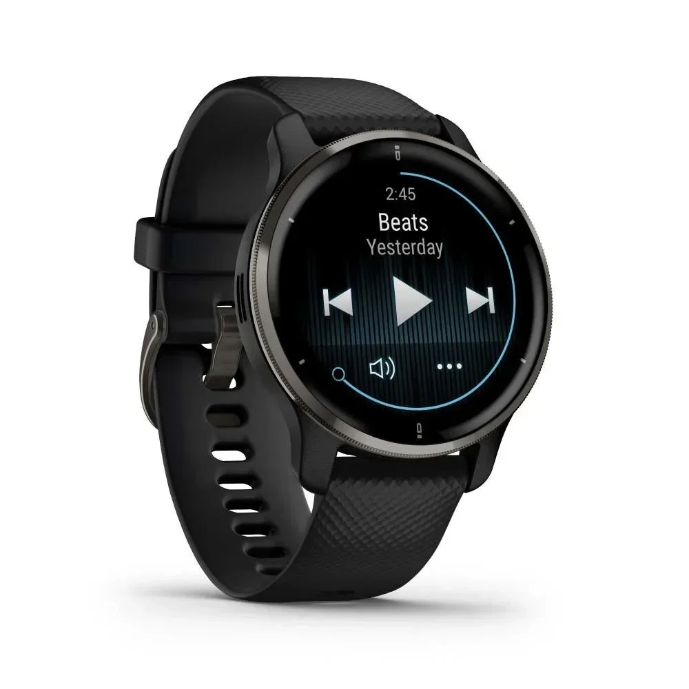 

Оригинальные спортивные часы Garmin Venu 2 Plus для фитнеса, пульсометр, кислород в крови, бег с сенсорным экраном AMOLED
