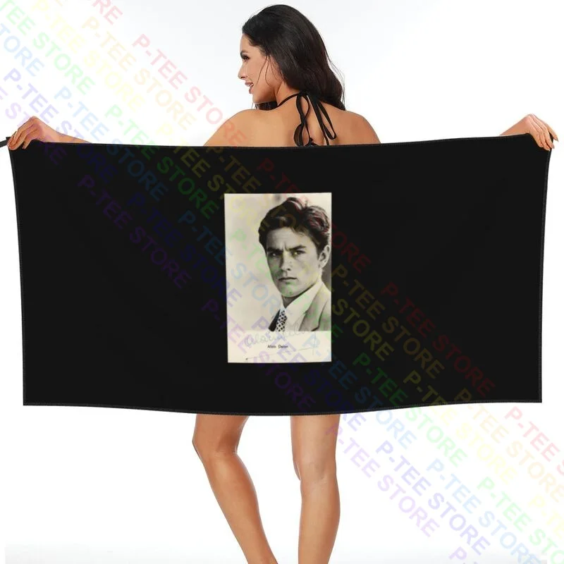 Alain Delon Francia France Mito Quick dry Towel Custom Bathrobe Good Quality