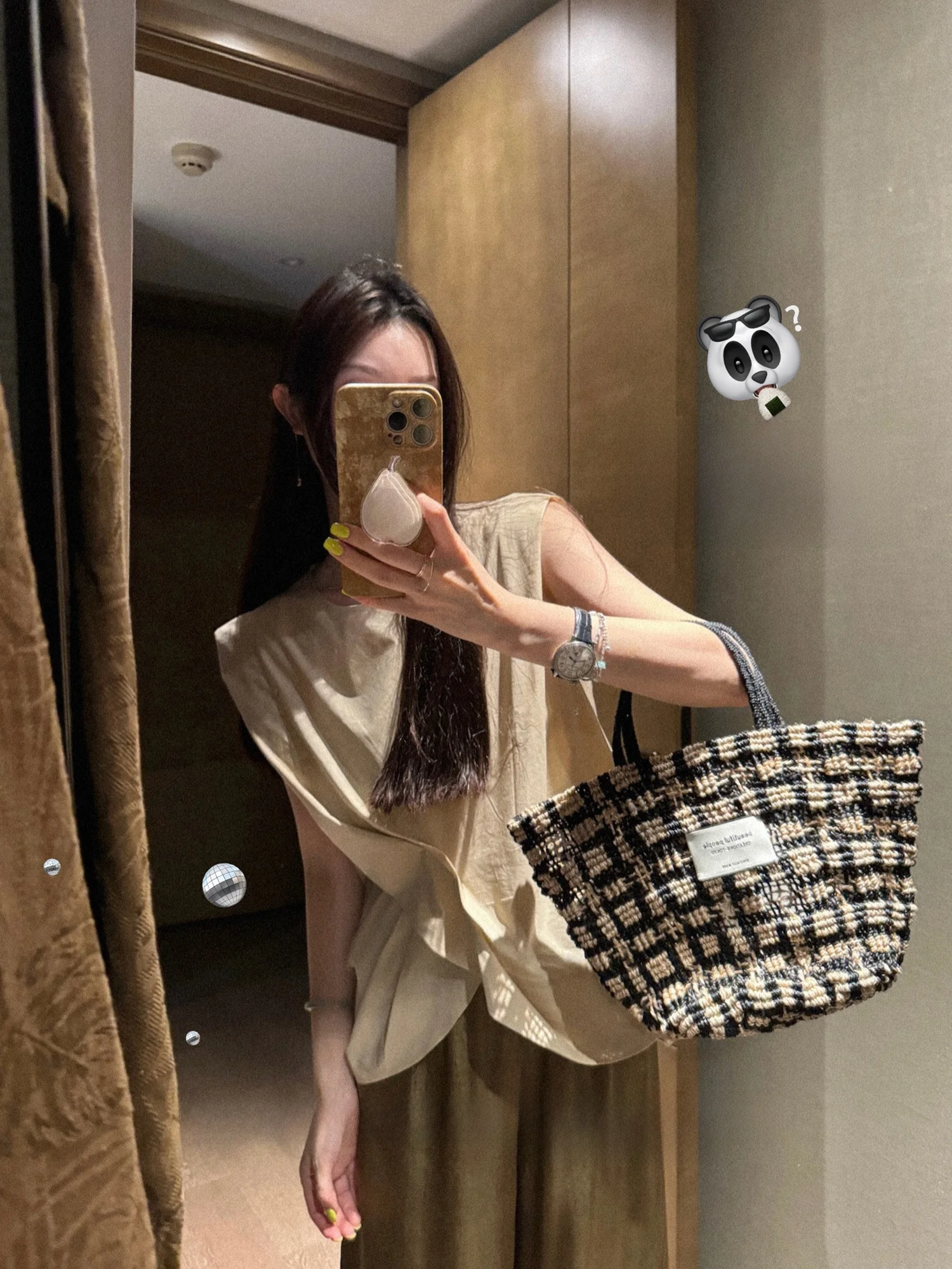 

Qian Meixi Design Sensation Loose Fit Sleeveless round Neck Overhead Shirt Women's Fashion Casual Cotton Summer Top