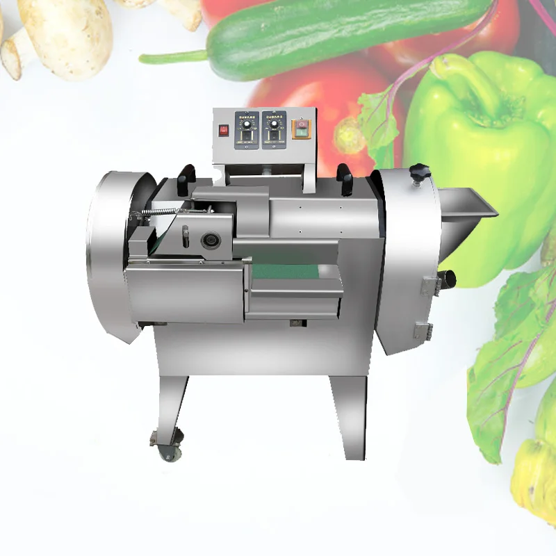 

500-800KG/H Automatic Vegetable Dicing Machine Commercial Carrot Potato Onion Granular Cutter Dicer Multifunctional Slicer Lemon