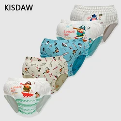 5 Pc/Lot Cotton Kid Boy Underwear Soft Toddler Cartoon Shorts Panties Boys Briefs for Infant Children Boy Underpant 2 -14 Years