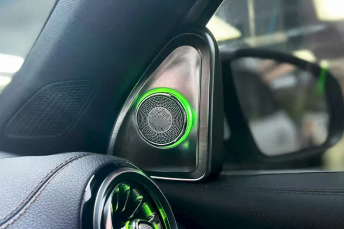 64-Color Inner and Outer Glow 4D Rotating High-Pitched Speaker for  GLA W247 (2020-2025)