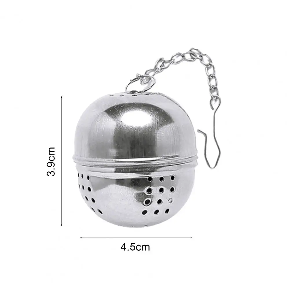 Tea Infuser Spice Infuser Fine Mesh Stainless Steel Spice Tea Ball Tea Infuser Sphere Locking Strainer Spice Ball Colander