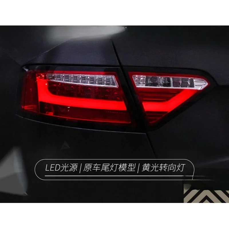 Suitable for A5 Assembly 08-16 Model Audi A5 Modified LED Guide Version Driving Brake Rear Tail Light