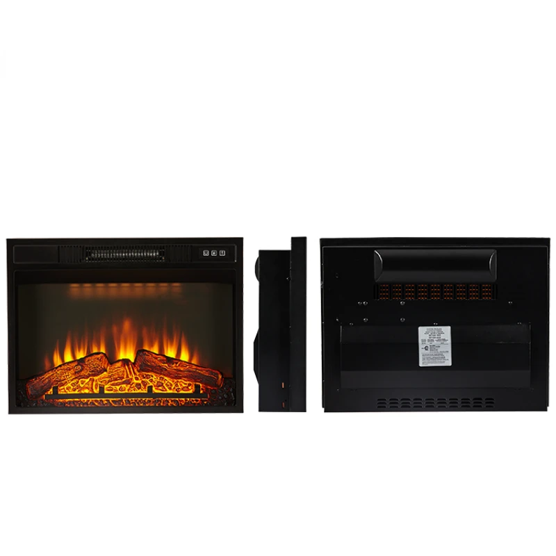 23 Inch Temperature Adjustable Remote Controls Decorative Insert Electric Fireplace