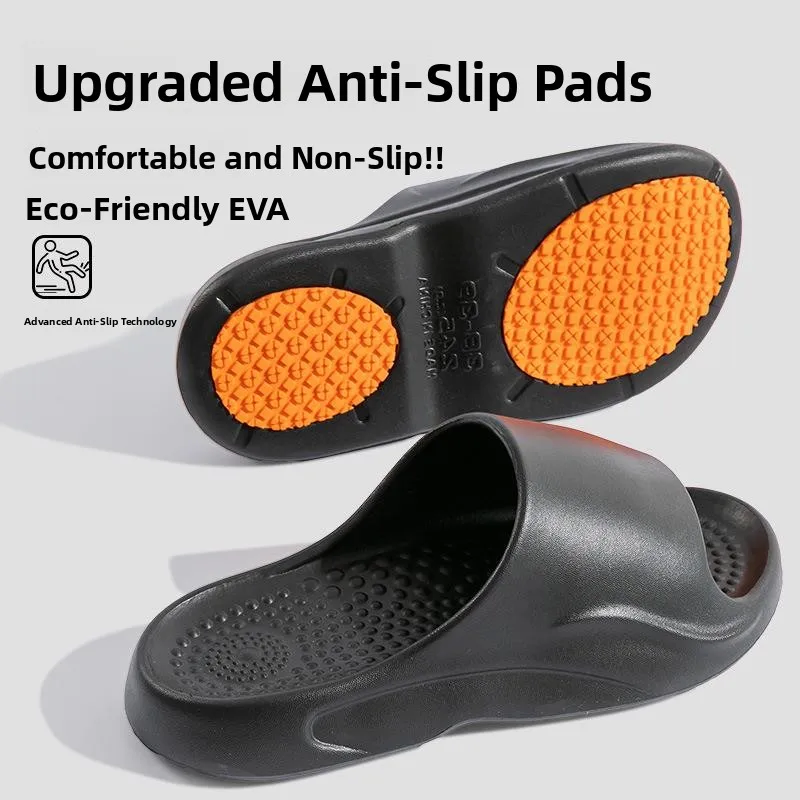 

Anti-Slip Bath Slippers Women's 2026 New Home Indoor EVA Bathroom Washing Slippers Massage Function Comfortable Home Use